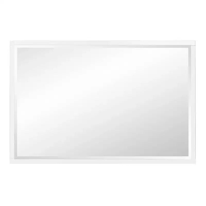 Miroir Mural Rectangulaire Clare Encadré Transparent de 47"