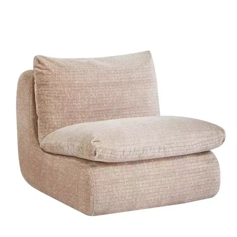 Canapé et fauteuil poire en velours côtelé, confort ultime pour se prélasser et jouer