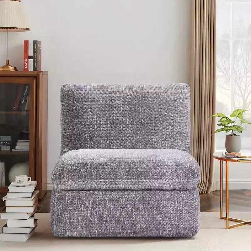 Canapé et fauteuil poire en velours côtelé, confort ultime pour se prélasser et jouer