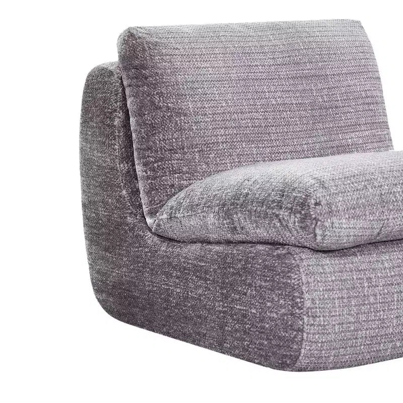 Canapé et fauteuil poire en velours côtelé, confort ultime pour se prélasser et jouer