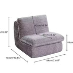 Canapé et fauteuil poire en velours côtelé, confort ultime pour se prélasser et jouer