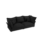 Canapé et méridienne Cloud avec plusieurs oreillers et un design luxueux pour un confort ultime
