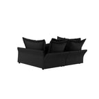 Canapé et méridienne Cloud avec plusieurs oreillers et un design luxueux pour un confort ultime