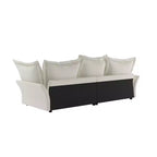 Canapé et méridienne Cloud avec plusieurs oreillers et un design luxueux pour un confort ultime