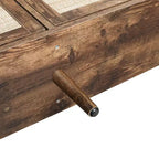 Meuble à chaussures avec 2 tiroirs basculants, Organisateur de chaussures sur pied, Meuble à chaussures étroit et dissimulé pour entrée, couloir, salon