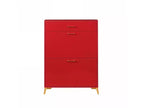 Meuble à chaussures avec 2 tiroirs basculants, Organisateur de chaussures sur pied, Meuble à chaussures étroit et dissimulé pour entrée, couloir, salon