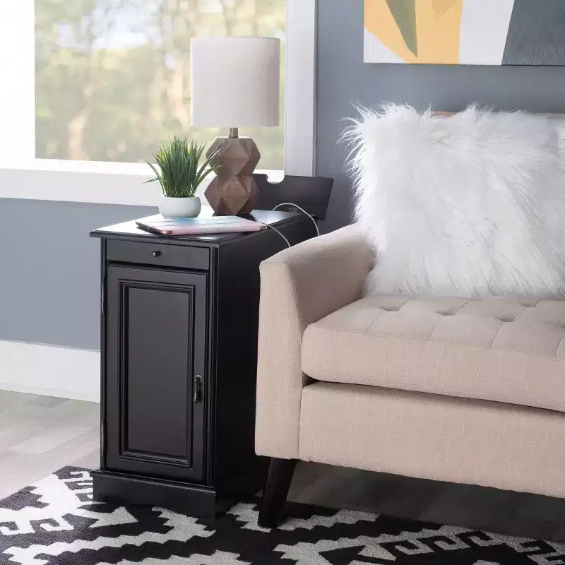 Table d'appoint Felix avec station de recharge USB