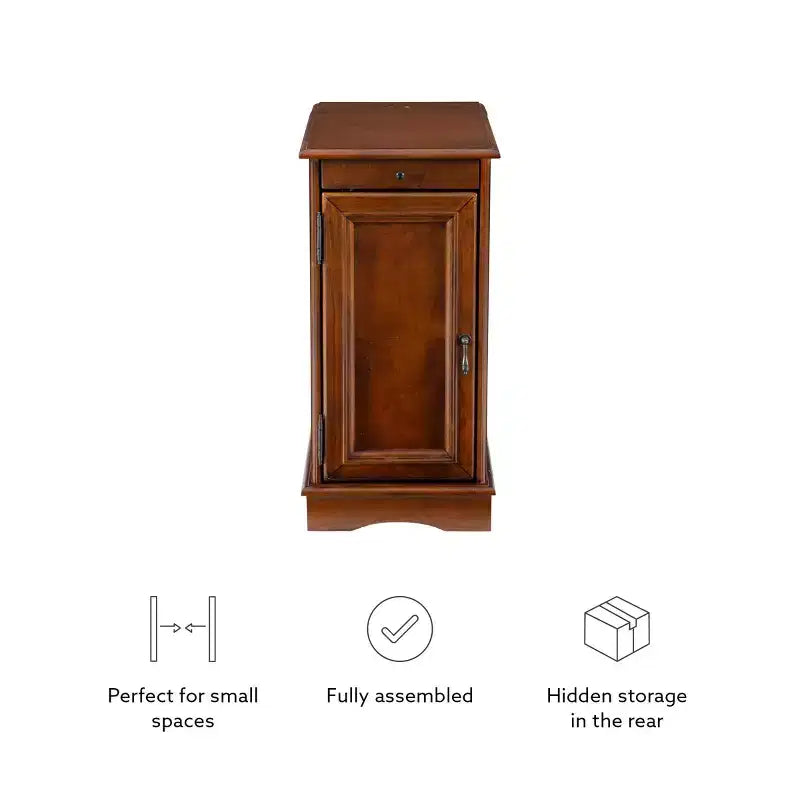 Table d'appoint Felix avec station de recharge USB