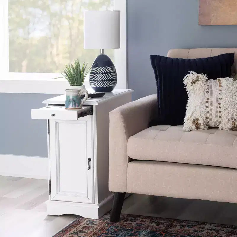 Table d'appoint Felix avec station de recharge USB