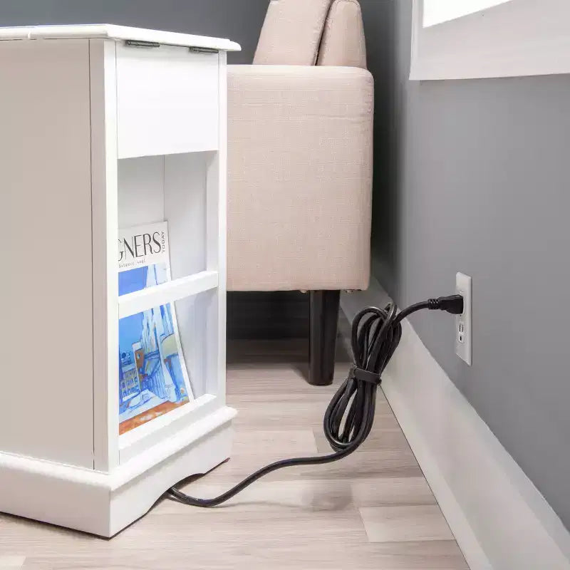 Table d'appoint Felix avec station de recharge USB